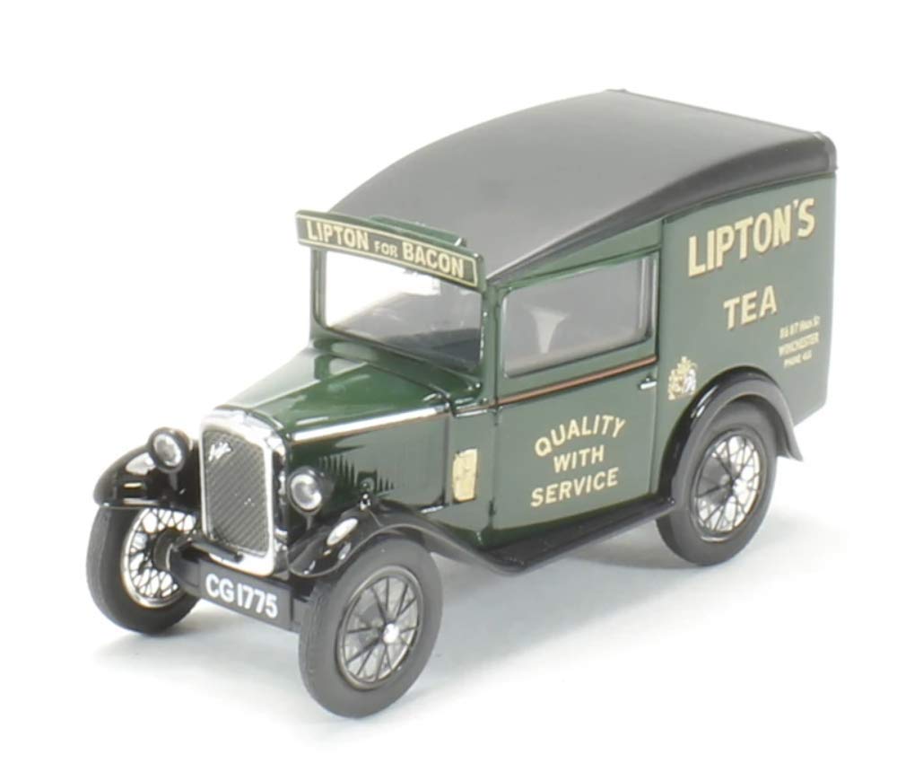 Oxford Diecast 1:43 Austin Seven RN Van Liptons Tea Collectable model ASV003