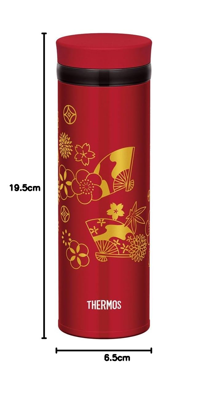 Amazon｜サーモス 日本製 水筒 真空断熱ケータイマグ 0.35L 扇 JNY-351