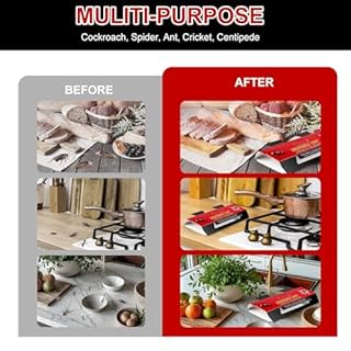 Cockroach Traps for Indoor, 18 Pack Sticky Roach Traps, Cockroach Bait for Home, Garage and Shed