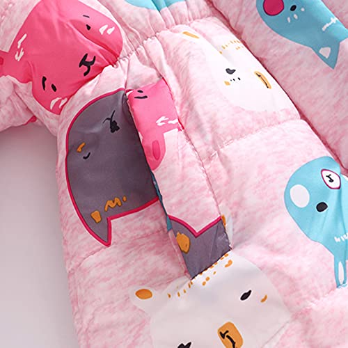 Girls' Winter Coat Long Hooded Parka Soft Warm Puffer Jacket with Removable Hood Outerwear2