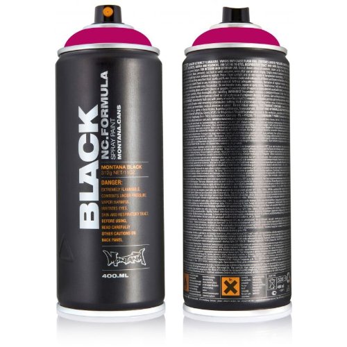 Montana BLACK 400ml 6er Main Set I – 6 beliebte Farbdosen im Sparpack (6x 400ml)