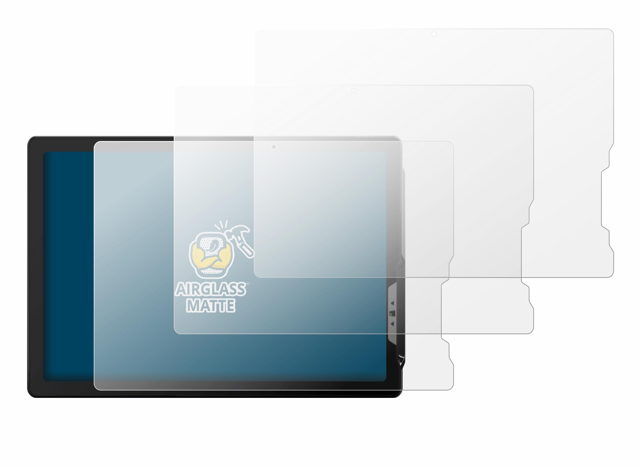 brotect Pellicola Vetro Opaca per Sunmi CPad Pay (3 Pezzi) Protezione Schermo [Anti-Riflesso, Durezza 9H]