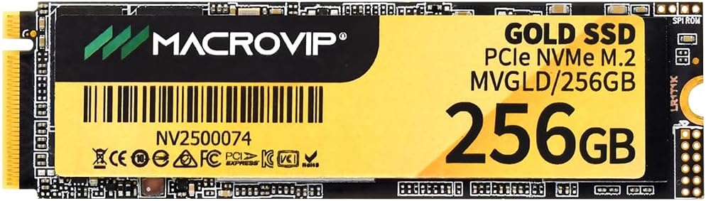 SSD M.2 NVMe Macrovip Gold 256GB: Testado por 30 dias para gamers