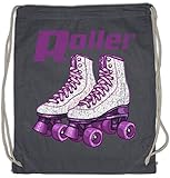 Größe: 38 x 46 cm Urban Backwoods Roller Skates Roller Turnbeutel Sporttasche