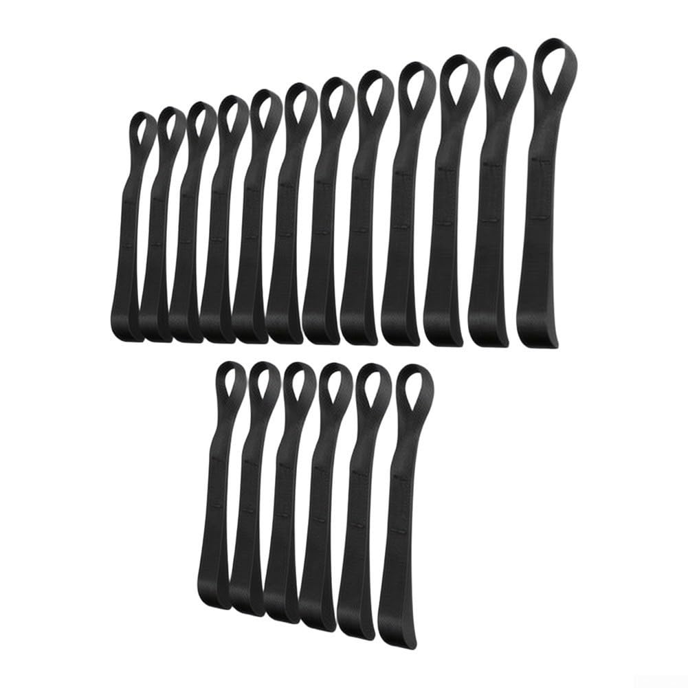 de Sujeción Loop 25mm Resistentes Nylon de Sujeción Loop 25mm(Black)