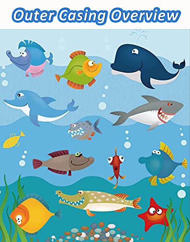 Ikeelo Classic Tin Kaleidoscope, 2 Pack Kids Educational Kaleidoscope Toy With Metal Body, Birthday Gift For Boys And Girls (Under Water World -2 Units) #TOP5