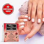 Karma Halal Nail Polish Remover Wipes with Rose Oil; Non-Toxic, Vegan, Cruelty-Free – Pack of 10 - Image 5