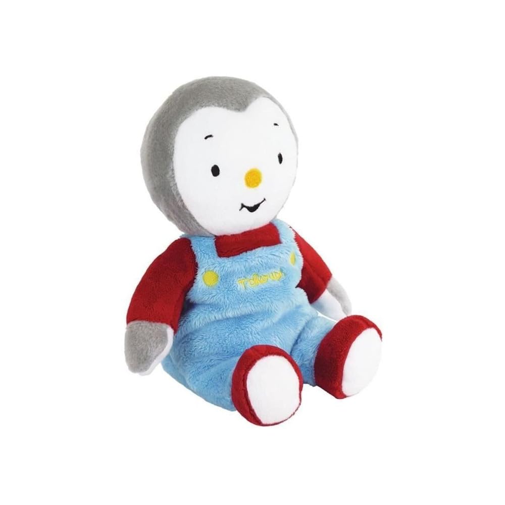 JEMINI 024426 T'CHOUPI Peluche BOUILLOTTE +/- 21 CM avec Micro Perles d'argile, Bébé, Mutlicolore