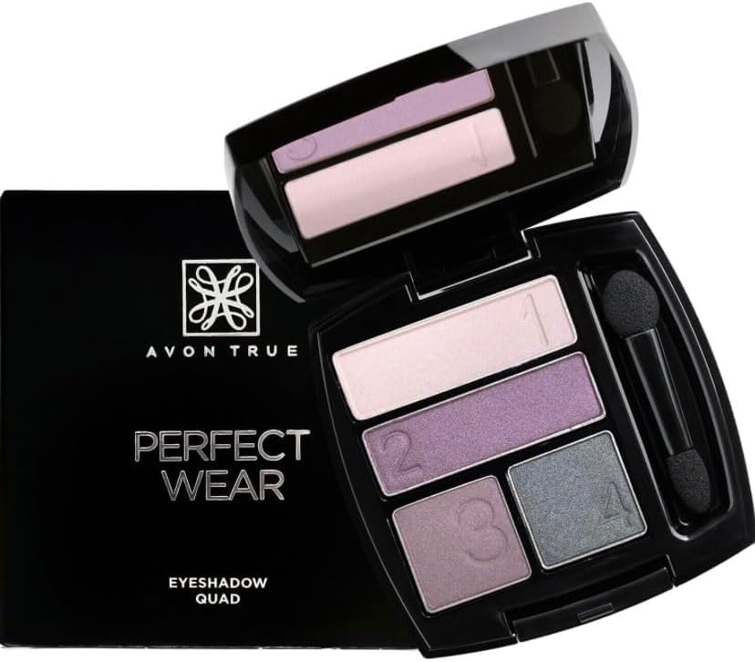 Avon True Colour Eyeshadow Quad MOONLIT MAUVE
