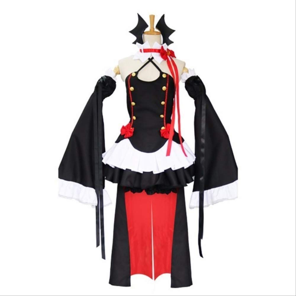 Anime Seraph Of The End Krul Tepes Cosplay Costume Owari no Seraph Lolita Dress Full Set Uniforms Wi