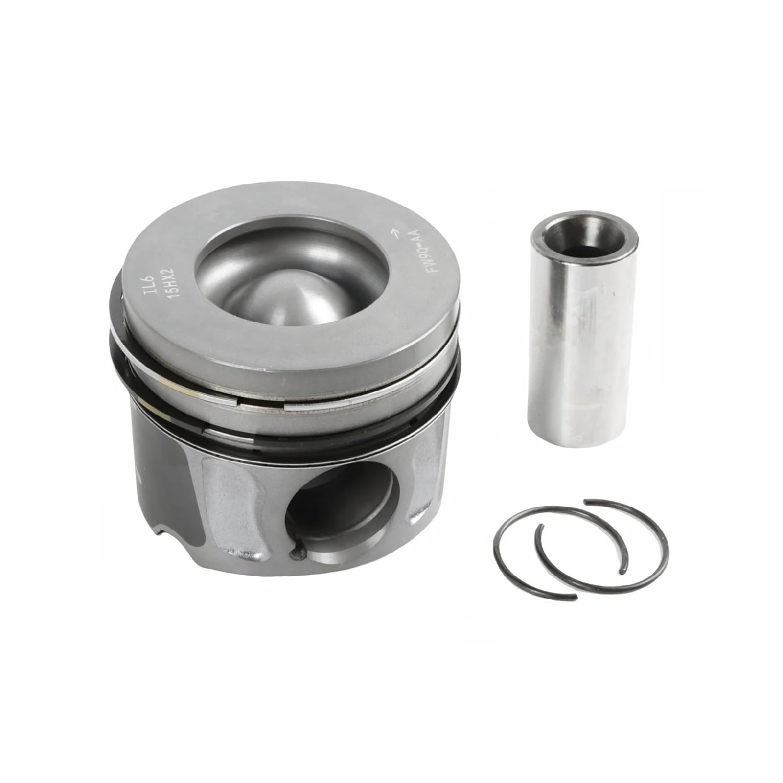 Set di pistoni e fasce elastiche motore compatibili con Land Rover RANGE ROVER DISCOVERY Jaguar 3.0T Diesel 306DT TDV6 Ricambi auto 2009-2017