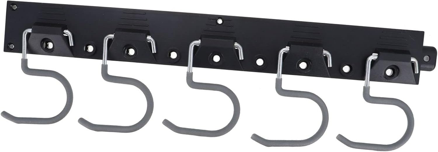 Mipcase 1set Tool Organizer Wall Mount Garden Tool Hanger Set Key Holder for Wall Garage Storage Rack Non-Slip