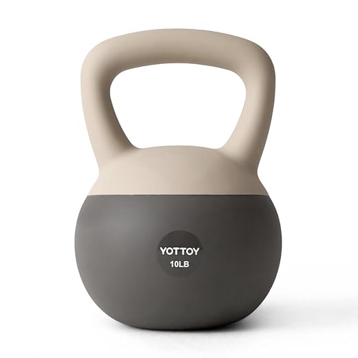 YOTTOY Soft Kettlebell, Set for Strength Training Kettlebells