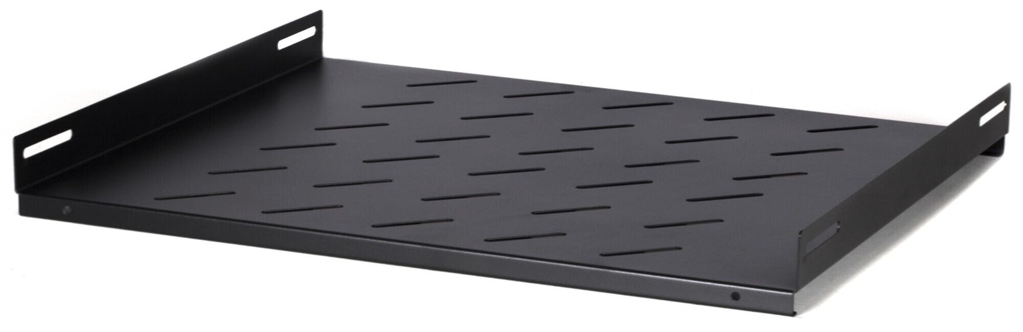 19 Pouces Étagère pour Baie Murale de 600 mm de Profondeur - 1U - Noir