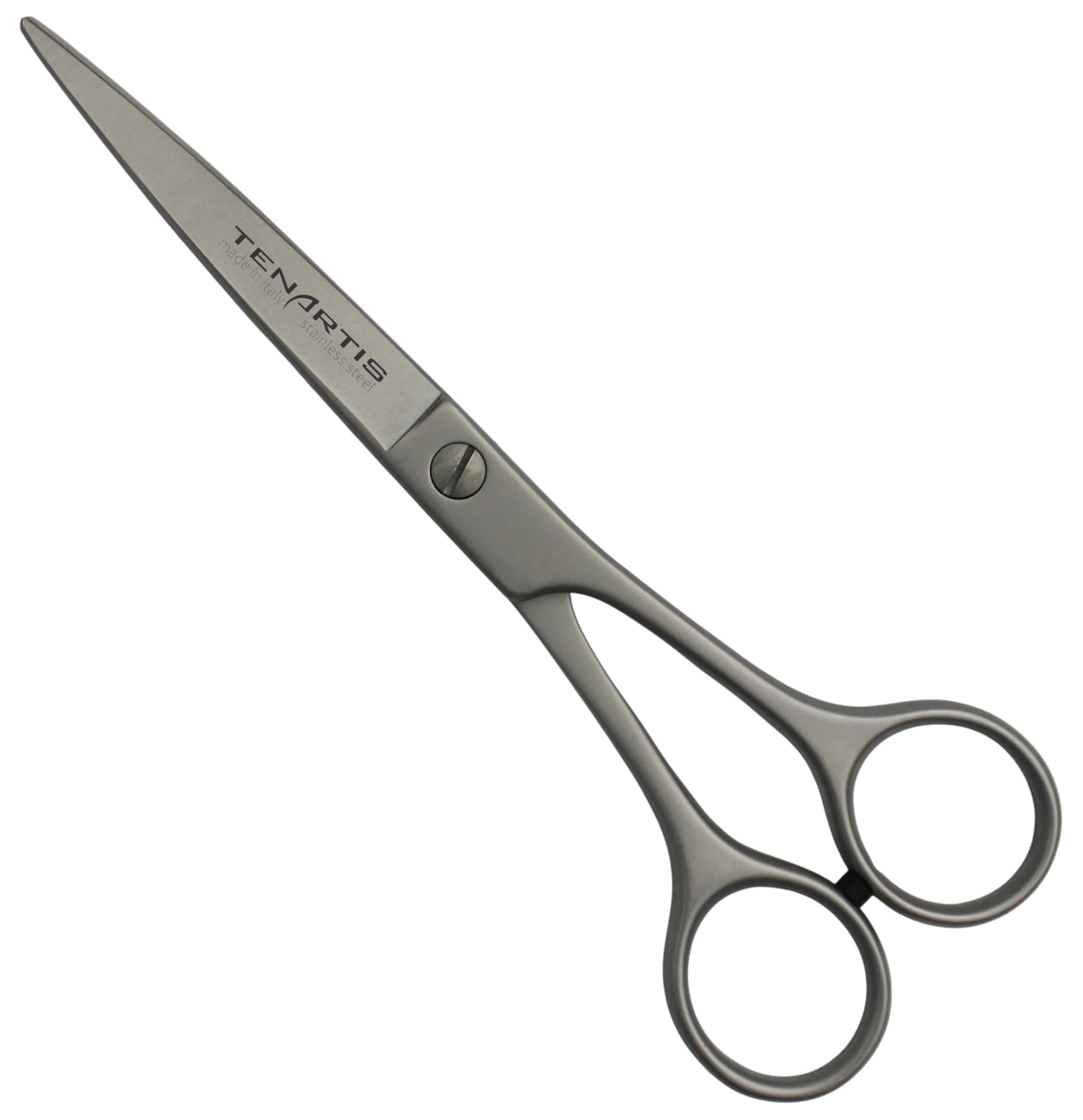 Forbici Professionali da Parrucchiere in Acciaio Inox con Custodia in PVC - Made in Italy (15 cm)