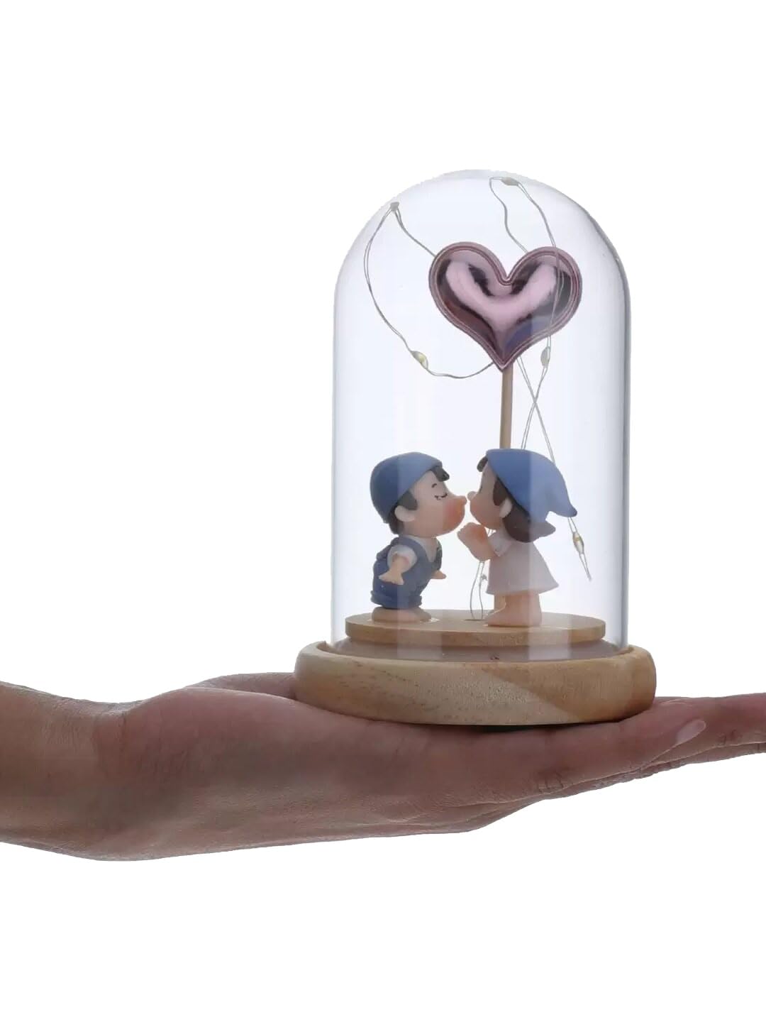 Romantic LED Dome Couple Gift - Valentine's Day Decor -7