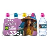 EVIAN - Bouchon Sport Colores 12X33Cl - L'unité