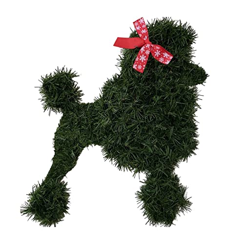 2022 Christmas Wreath Decorations Front Door,Handmade Doberman Pinscher Wreath Dog Puppy Xmas Decor Garlands Indoor / Outdoor Head For Decorations For Bedroom,Decorations For Living Room #TOP4