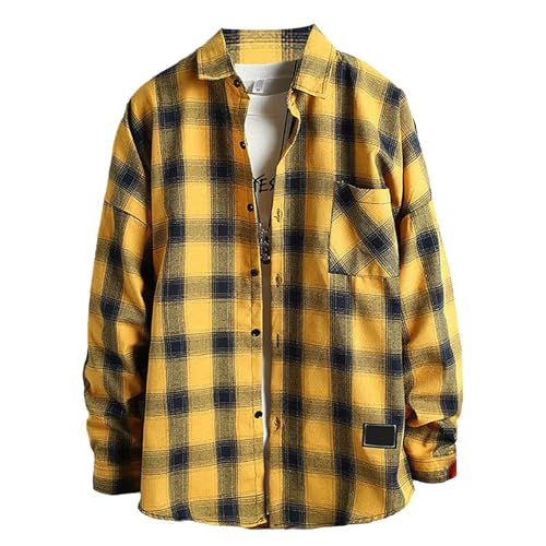 Camisetas deportivas de algodón para hombre, cuello alto, manga corta, casual, malla grande, dorado, 3XL