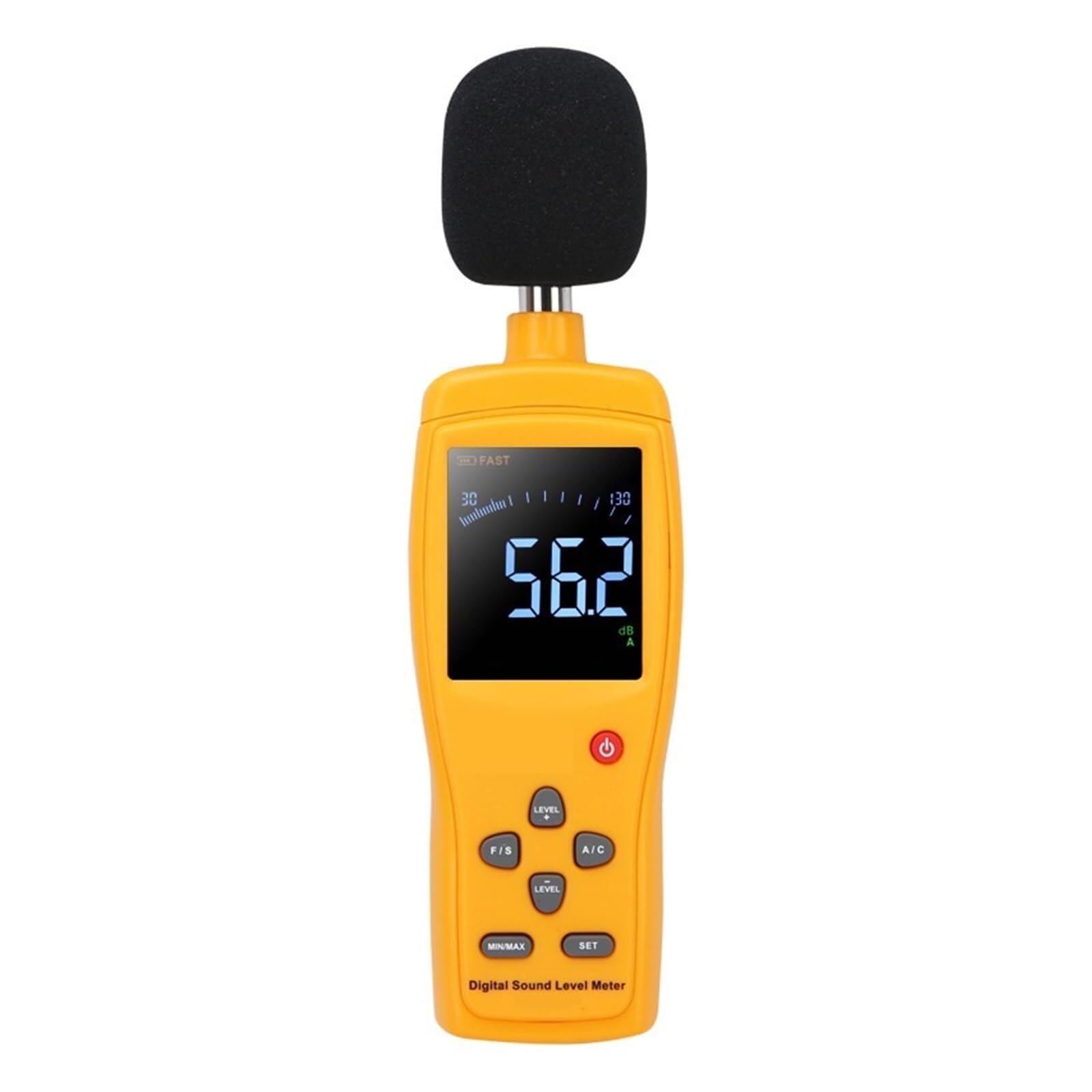 GHKryD decibel meter, Handheld Noise Level Meter with Color Screen, 30-130dB Decibel Detector for Household & Office Use