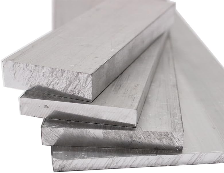 Aluminium Bar Plate Strip Aluminum Alloy Metal Sheet CNC Block Solid Mill Stock 6061(4x50mm)