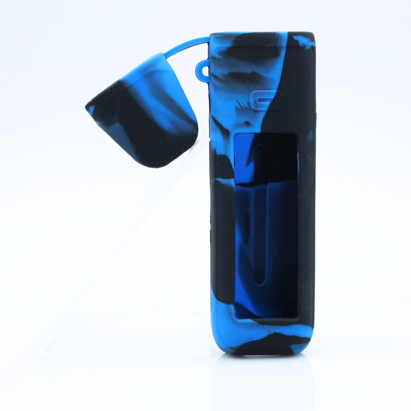 WratryParts Silicone Case Compatible with OXVA XLIM 3 Ultra Kit | Protective, Case, Durable Skin, Sleeve, Cover, Wrap, Gel, shield (Black Blue)
