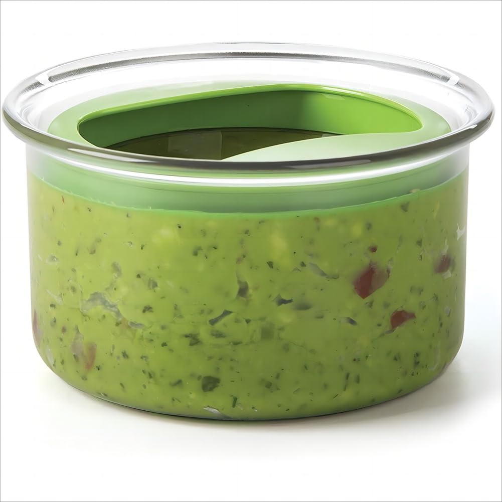 UDSKNV[KSL Avocado Keeper, Guacamole Keeper with Air Tight Lid, Guacamole Bowls Plastic Kitchen Storage Container