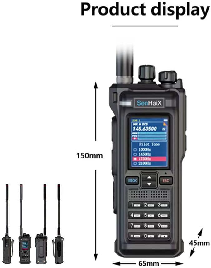 GT-12 radio with dimensions
