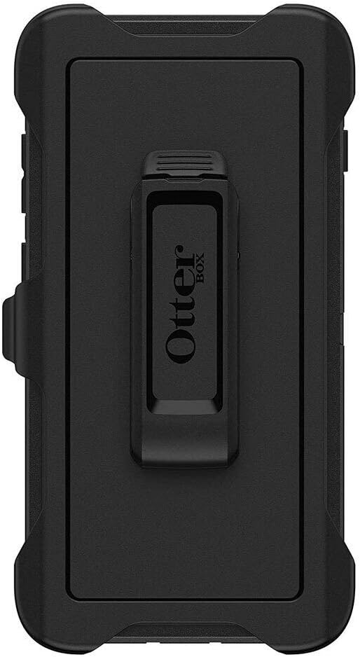 OtterBox Galaxy S10+ Defender Series Case - Black, Rugged & Durable, with Port Protection, Includes Holster Clip Kickstand - Image 8
