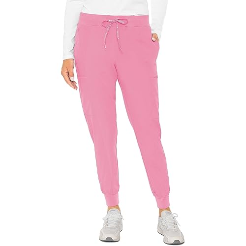 Med Couture Peaches Women's Seamed Jogger Pant