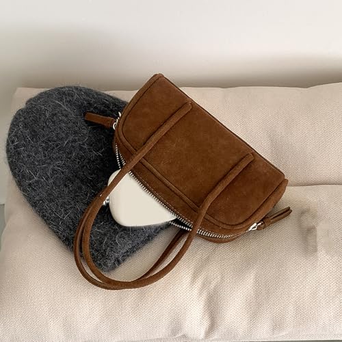 Sac à bandoulière en suède style coréen pour ne plus jamais chercher vos clés