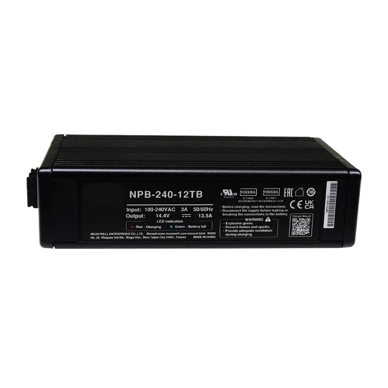 Chargeur NPB-240-48XLR pour réparer et recharger un scooter électrique 48V