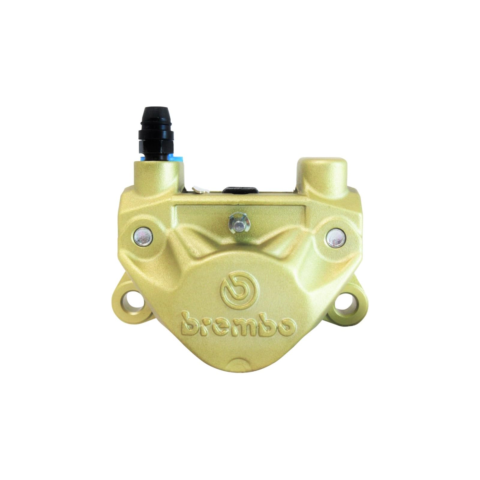 Amazon | brembo(ブレンボ) 2ピストンキャリパー リア用 ゴールド 2POT