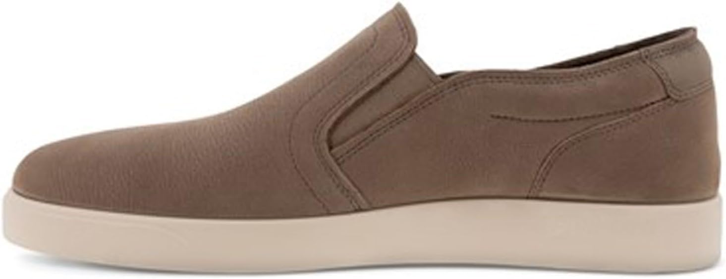 ECCO Men's Street Lite Slip On Sneaker, Taupe/Taupe, 9-9.5