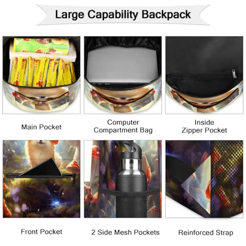 Sac à dos de randonnée grand format avec compartiment ordinateur portable - 3