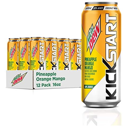 Mtn Dew Kickstart Pineapple Orange Mango Cover