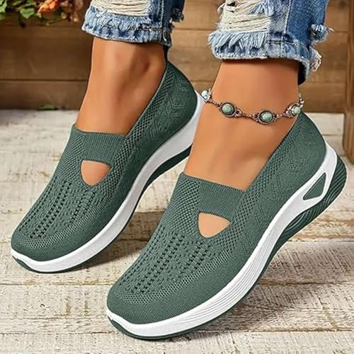 Orthopedic Shoes for Women 2025 Closed Toe Wide Width Comfortable Breathable Walking Shoe Non Slip Lightweight Sneakers2