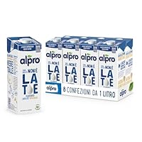 ALPRO, QUESTO NON È LATTE – Bevanda all’ AVENA, Classico, Alternativa Vegetale al , Naturalmente Senza Lattosio, Gusto – 8 confezioni x 1 Litro