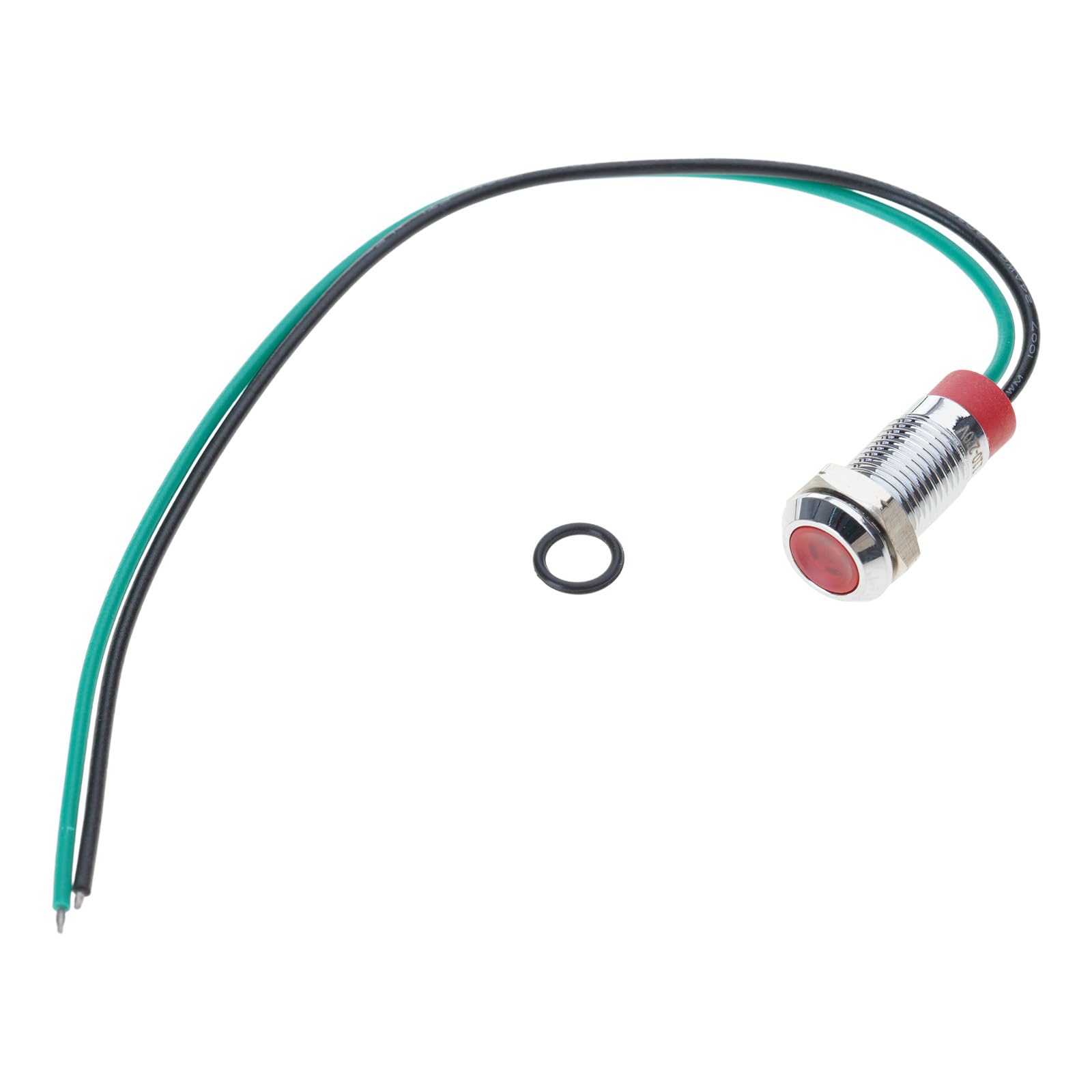 RGYBAO Visibilitys Signals Light Metal Signals Indicators 220V Voltages for Machinery Control Panel and Applications Industrial Waterproof Indicators Light