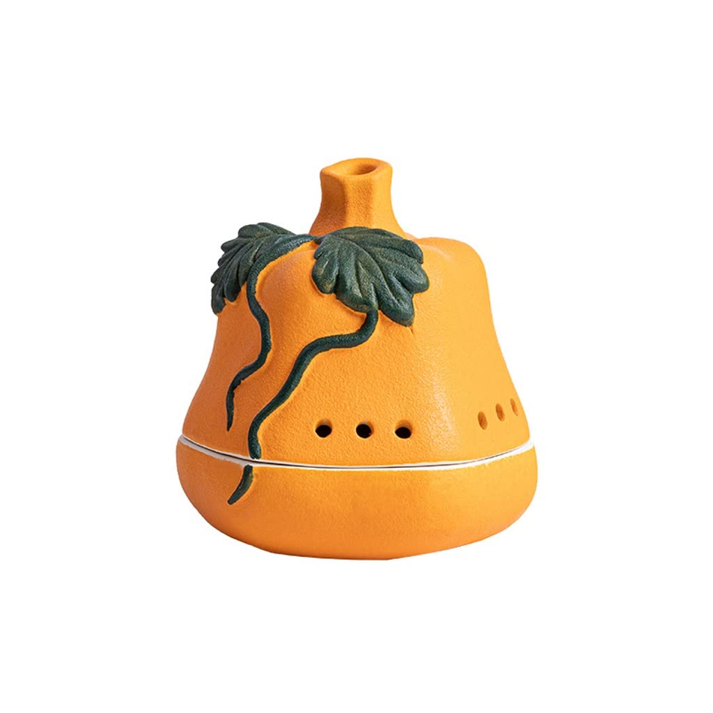 Incense Holder Base Ceramic Dish Incense Stove Home Indoor Sandalwood Agarwood Aromatherapy Creative Fruit Tea Ceremony Decoration