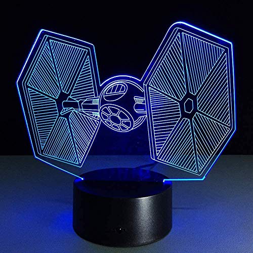 Lámpara Ilusión Led Satélite Rectangular 7 Del Tacto Del Color De La...
