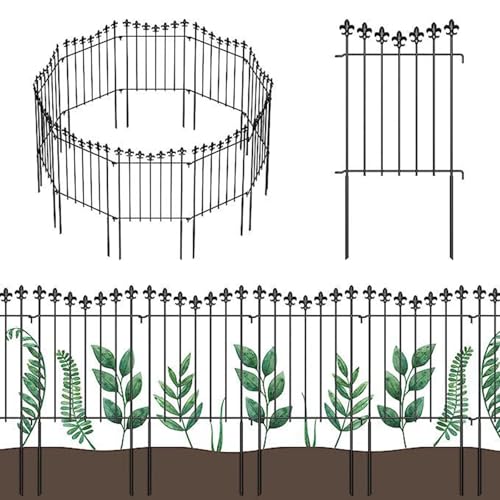 Panneau de clôture décoratif pour sécuriser le potager et embellir la pelouse du patio