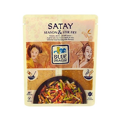 Blue Dragon Satay Season & Stir Fry Sauce 150g Grocery