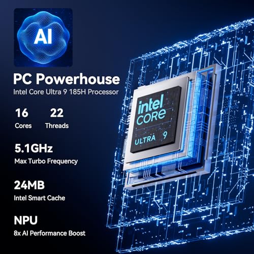 Image of GEEKOM GT1 Mega AI Mini PC,Intel Ultra9 185H(Up to 5.1GHz)32GB DDR5+2TB SSD