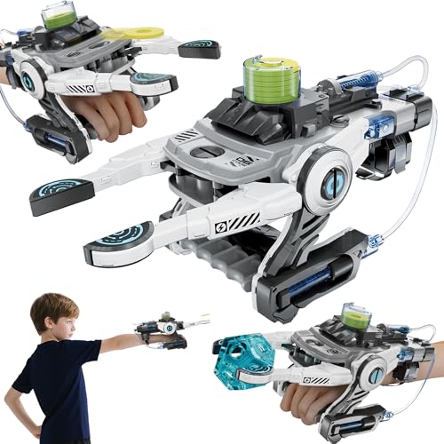 Robotic Mechanical Hand STEM Toy, DIY Engineering Kit for Kids 8+ (White) | Mechanical Hand Kit, 100% Screen Free, Hands-On Learning, Build Your Own Robot Hand, Science Toy, Creative DIY Activity