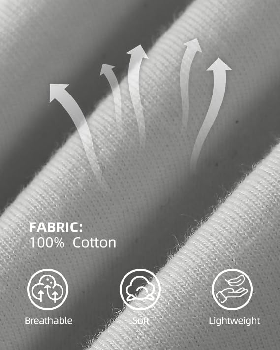 2 Pack Cotton Long Sleeve Tee Shirts Basic Crewneck T-Shirts for Boys/Girls/Toddlers Long-Sleeve T-Shirts - Image 2