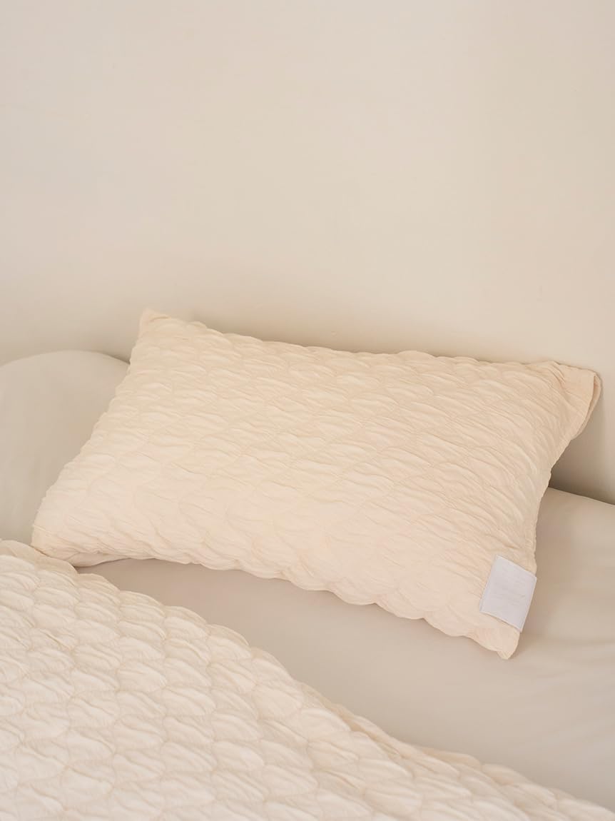 未使用】ジェラートピケ ベッドリネン 3点セット セミダブル 花柄 OWHT