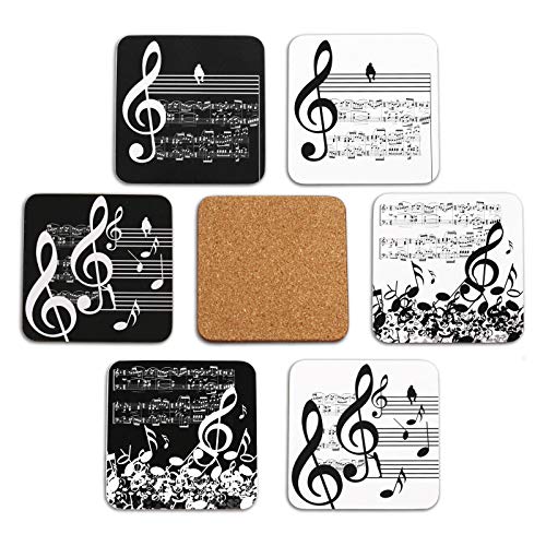 Juego de 6 Posavasos Giordano di Ponzano® Premium Design para Copas, Tazas, Flores o Velas en su...