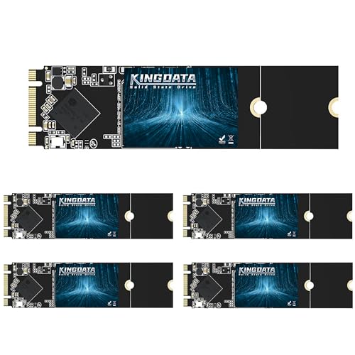 KINGDATA SSD M.2 2280 64GB Ngff \bhXe[ghCu \n[hhCu fXNgbvm[gp\Rp SATA III 6Gb/s (M.2 2280,64GB*5pbN)