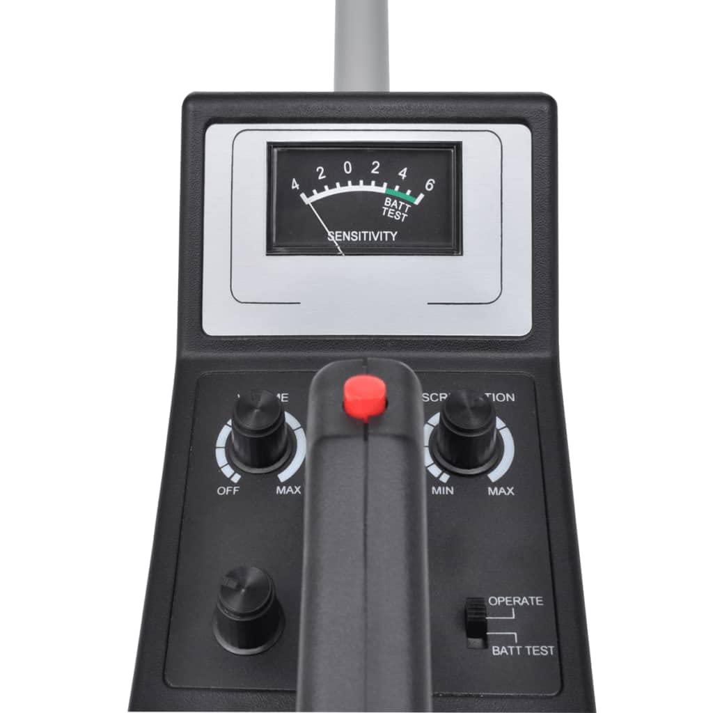 vidaXL Metal Detector a Bobina Manuale profondità 60cm Rilevatore Cercametalli